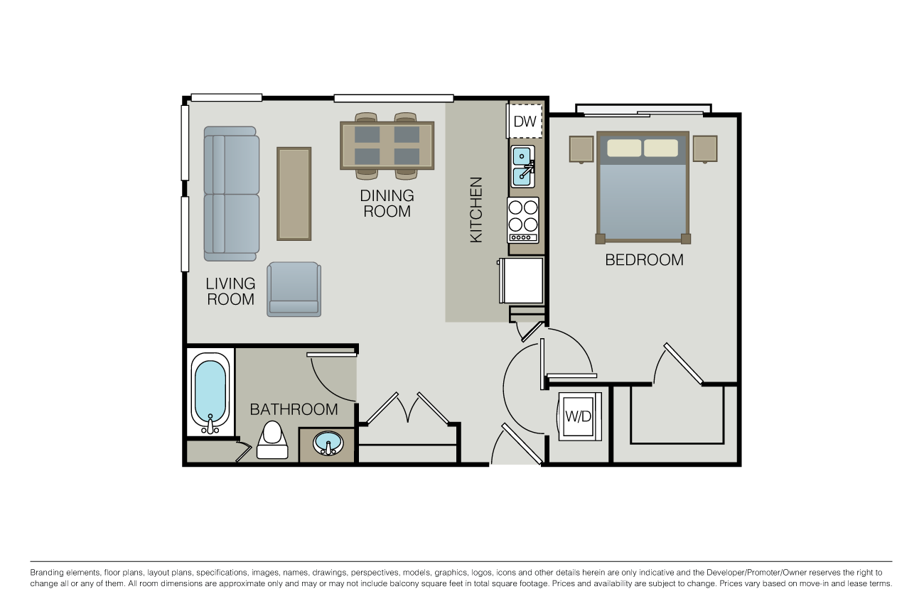 Plan 1C floor plan