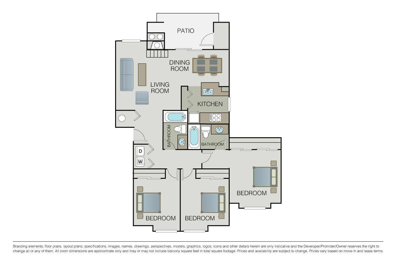 The Kilimanjaro floor plan