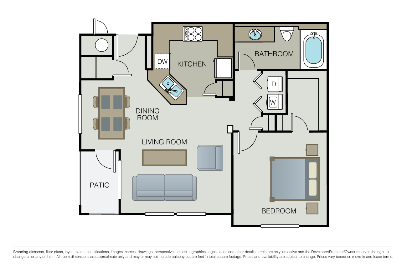 Plan 1A floor plan
