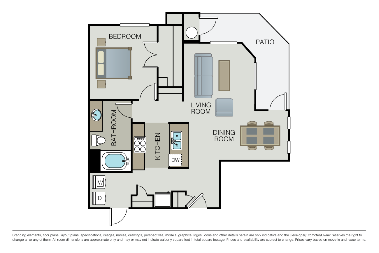 Plan 1B floor plan