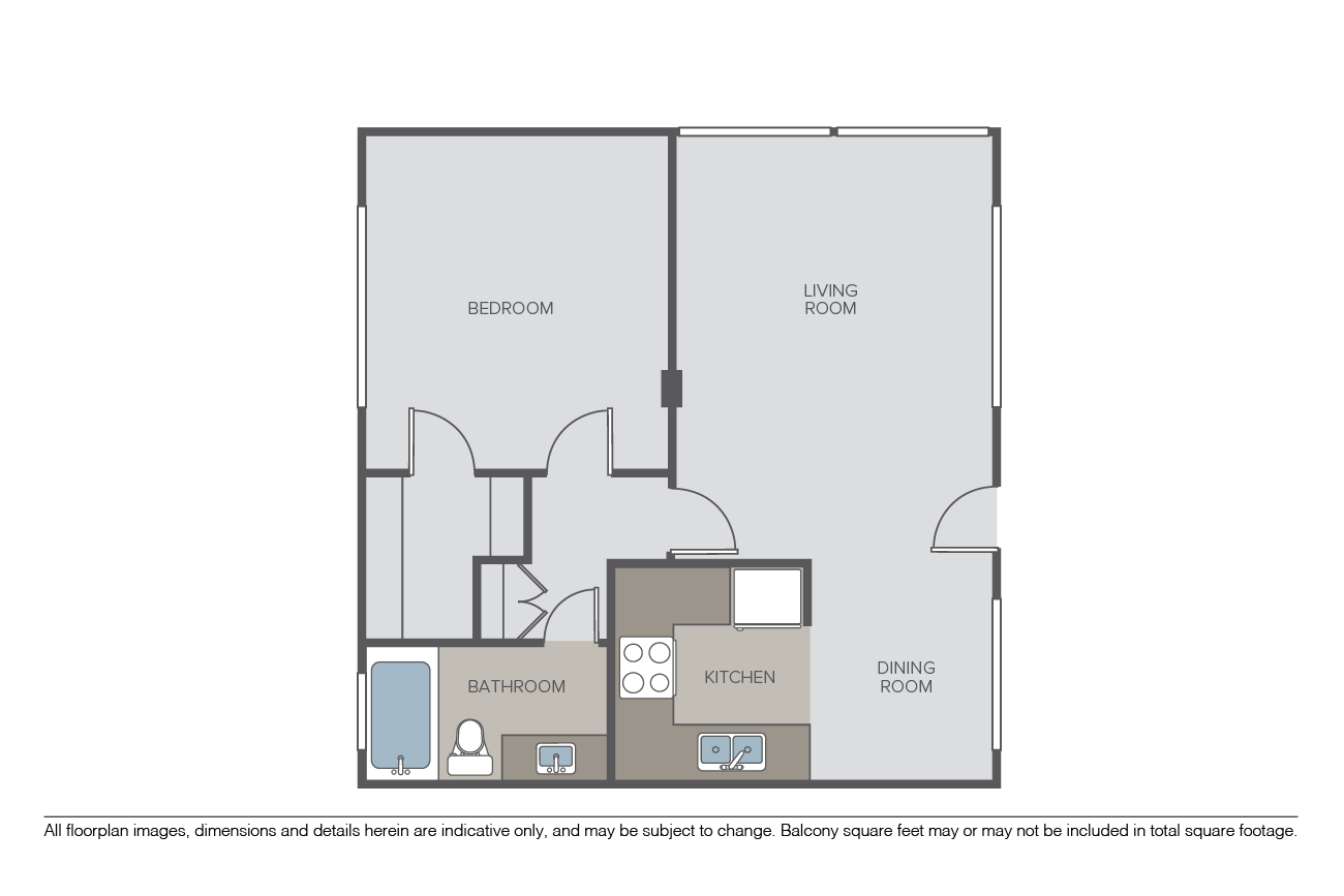 Plan 1B floor plan