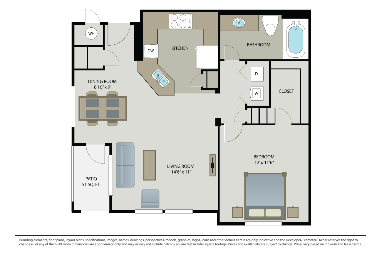 Plan 1A floor plan