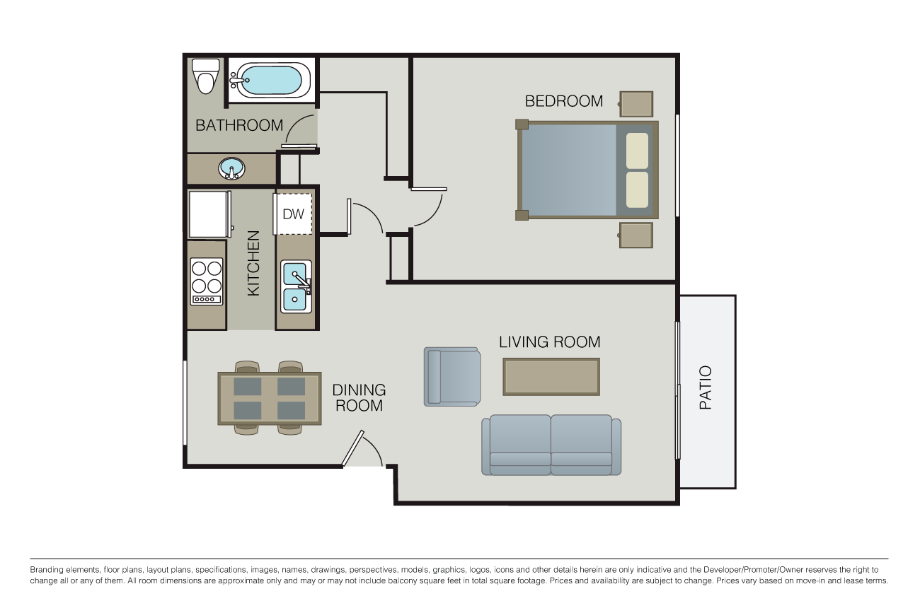 Plan 1B floor plan