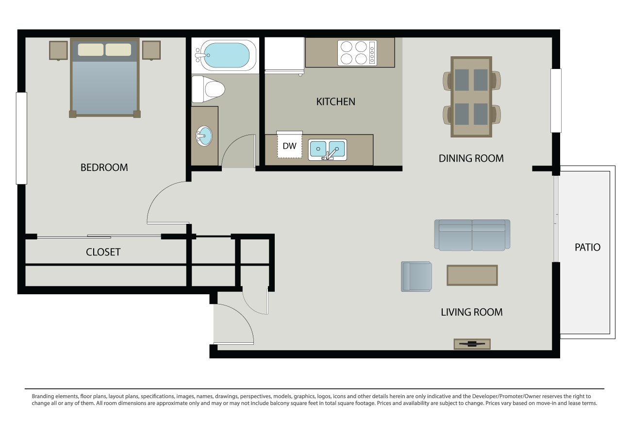 Plan 1A floor plan