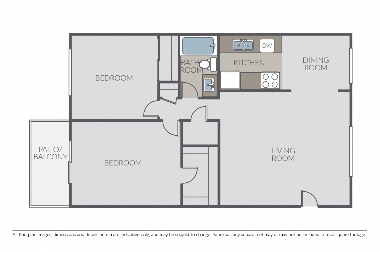 Plan 2B floor plan