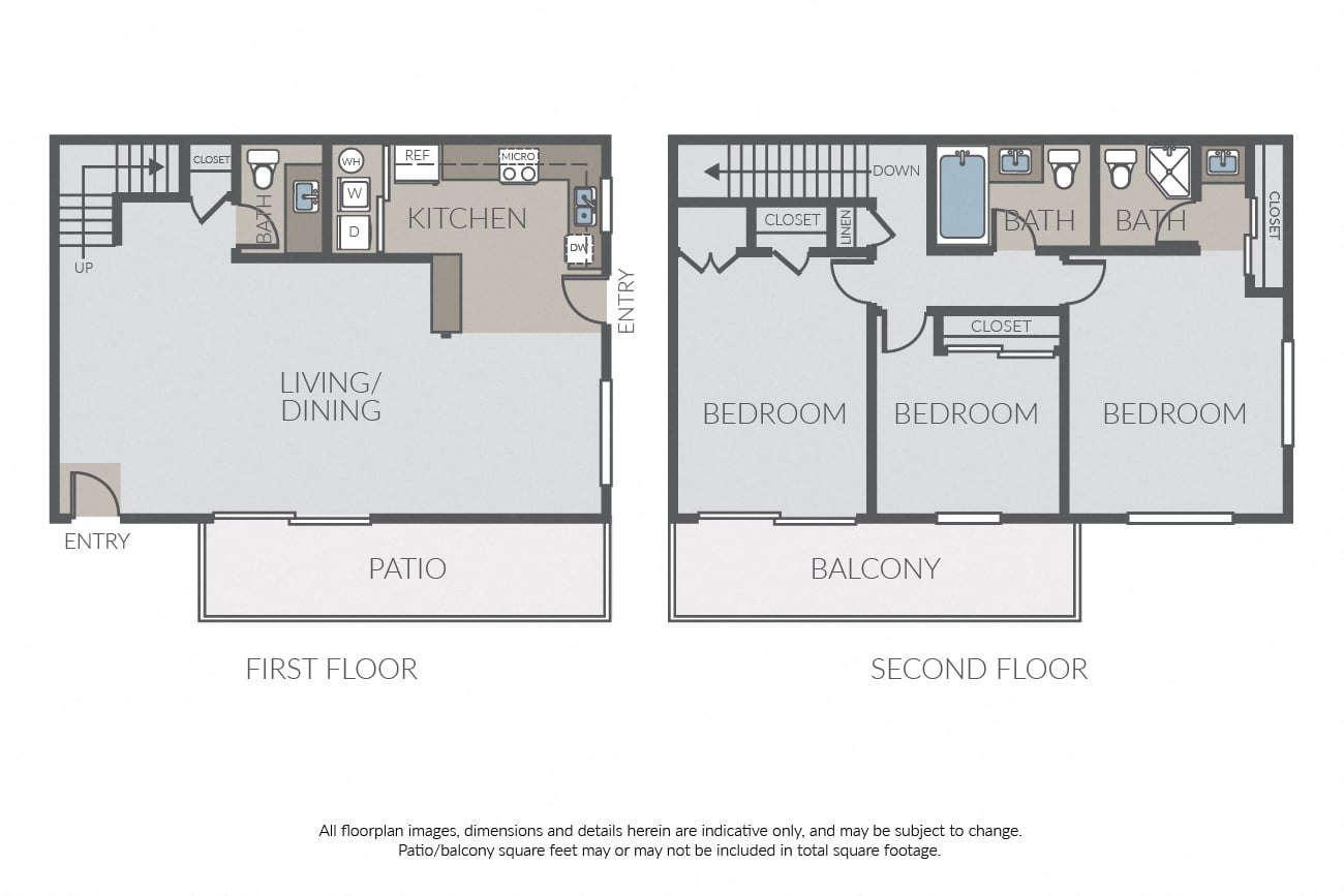 Plan 3A Townhome floor plan