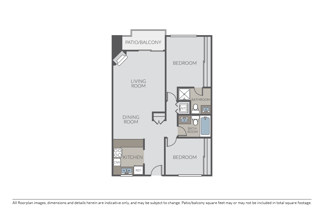 The Seaside floor plan
