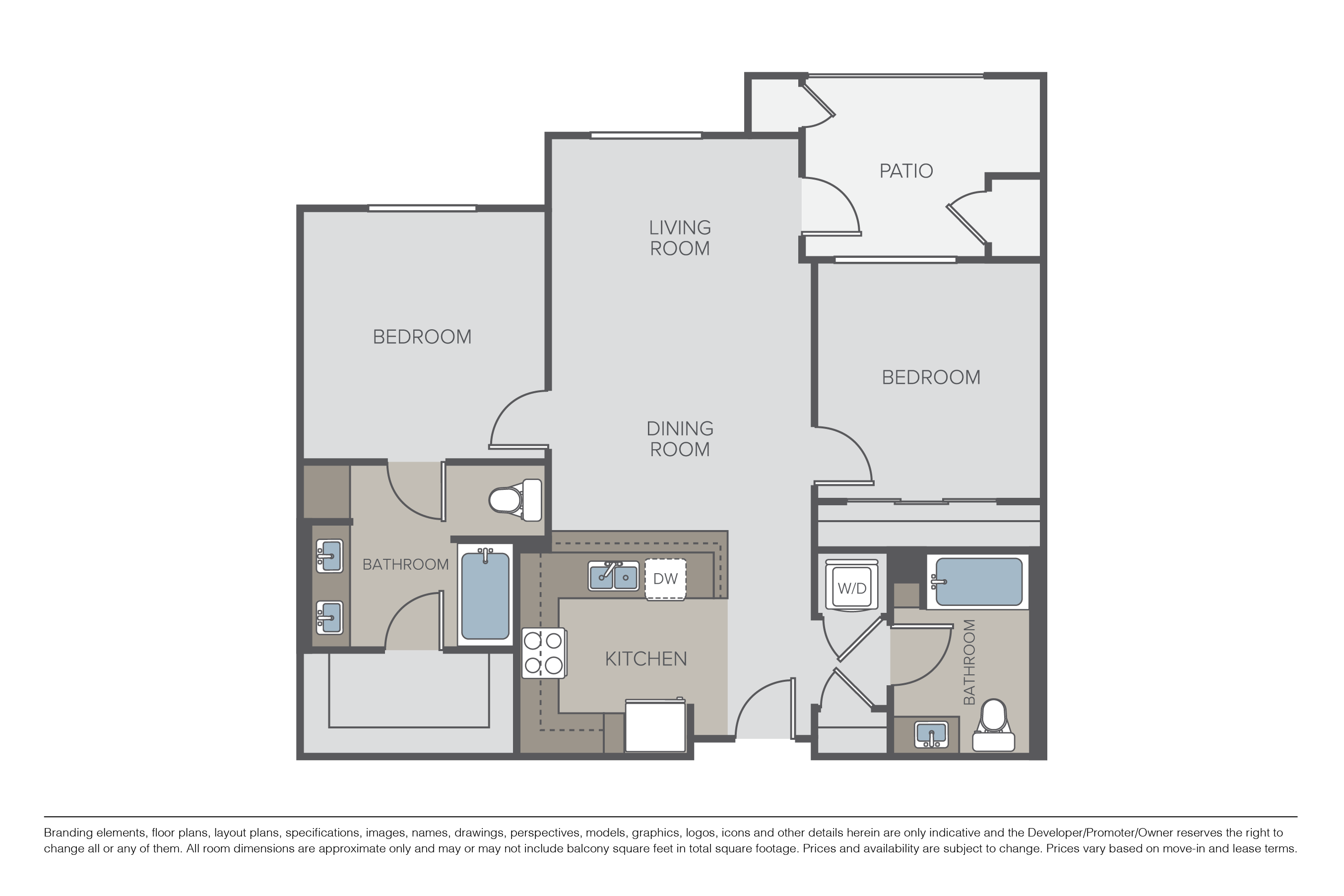 The Lakeside floor plan