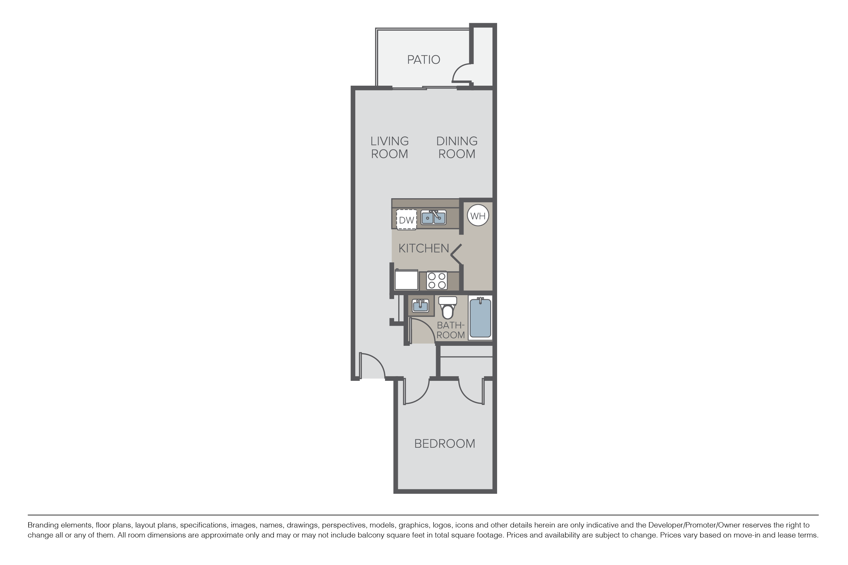 Plan 1B floor plan