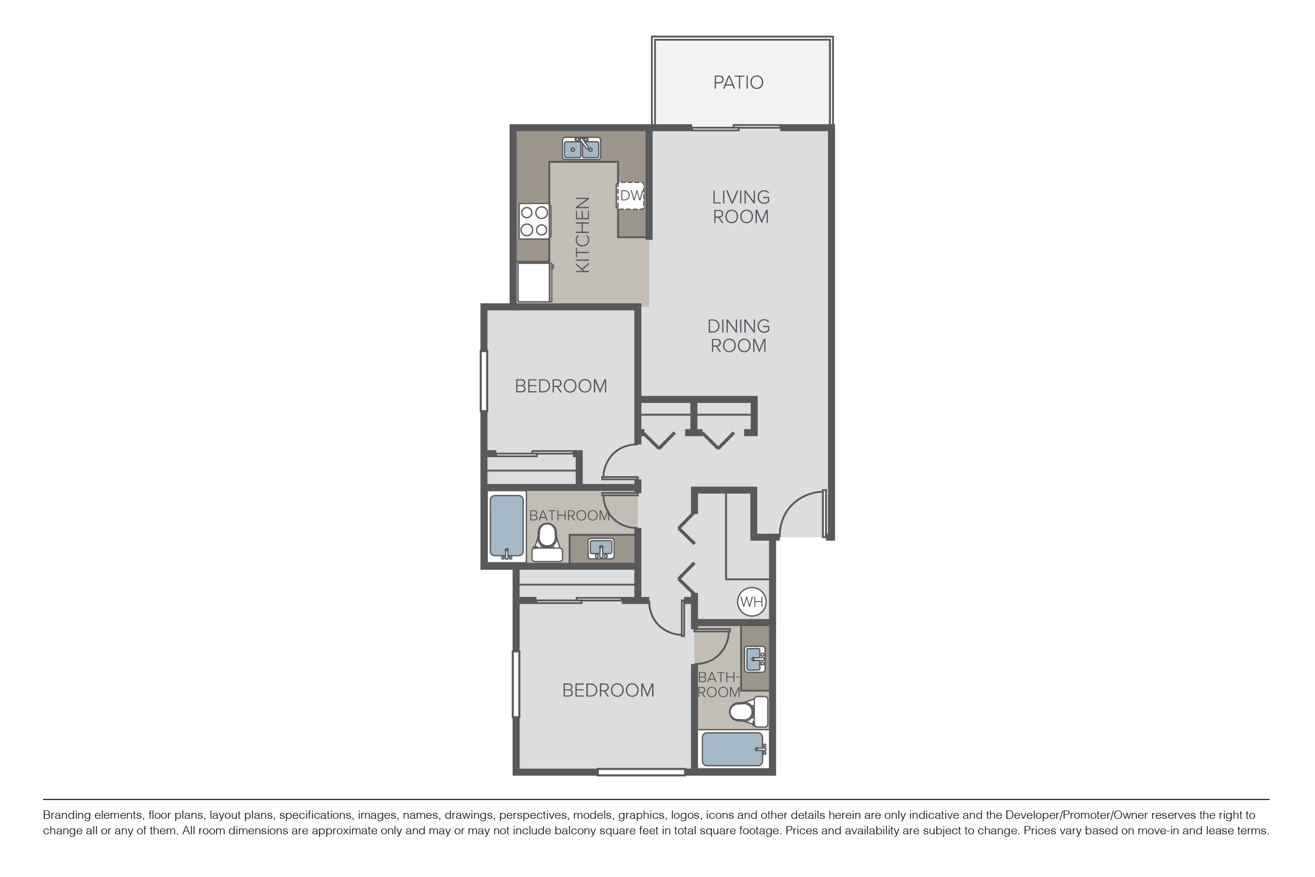 Plan 2B floor plan