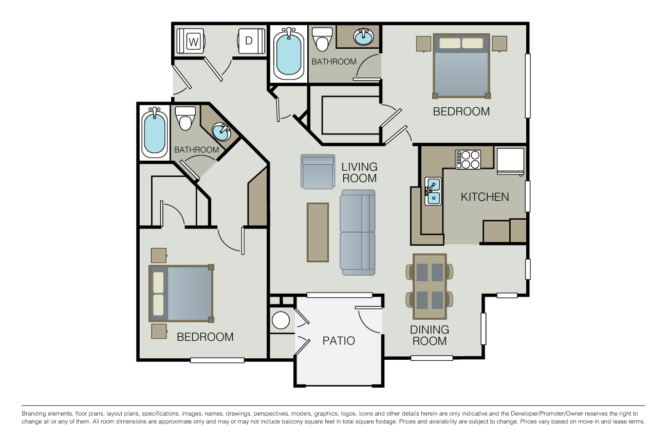 The Huntington floor plan