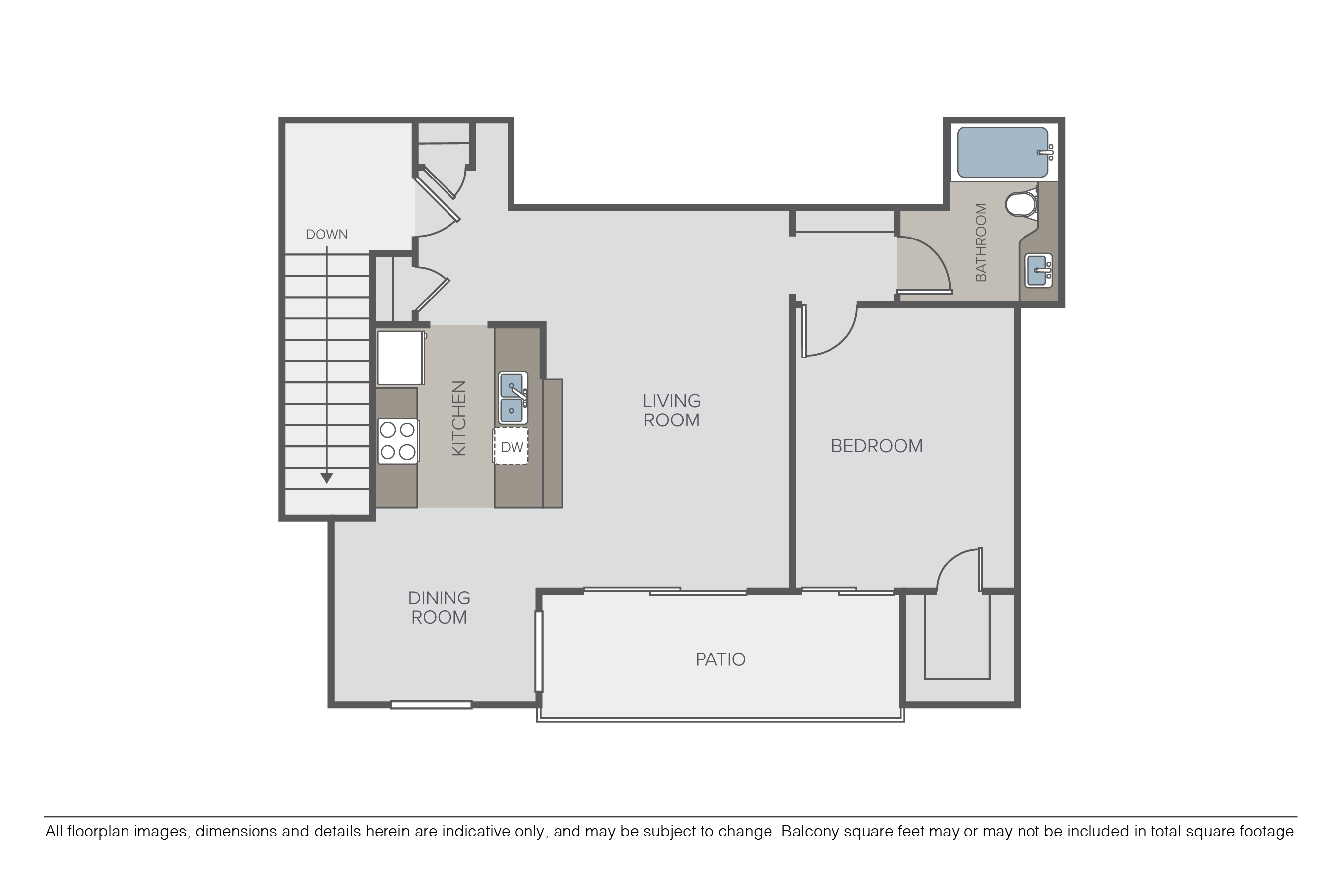 Plan 1A floor plan