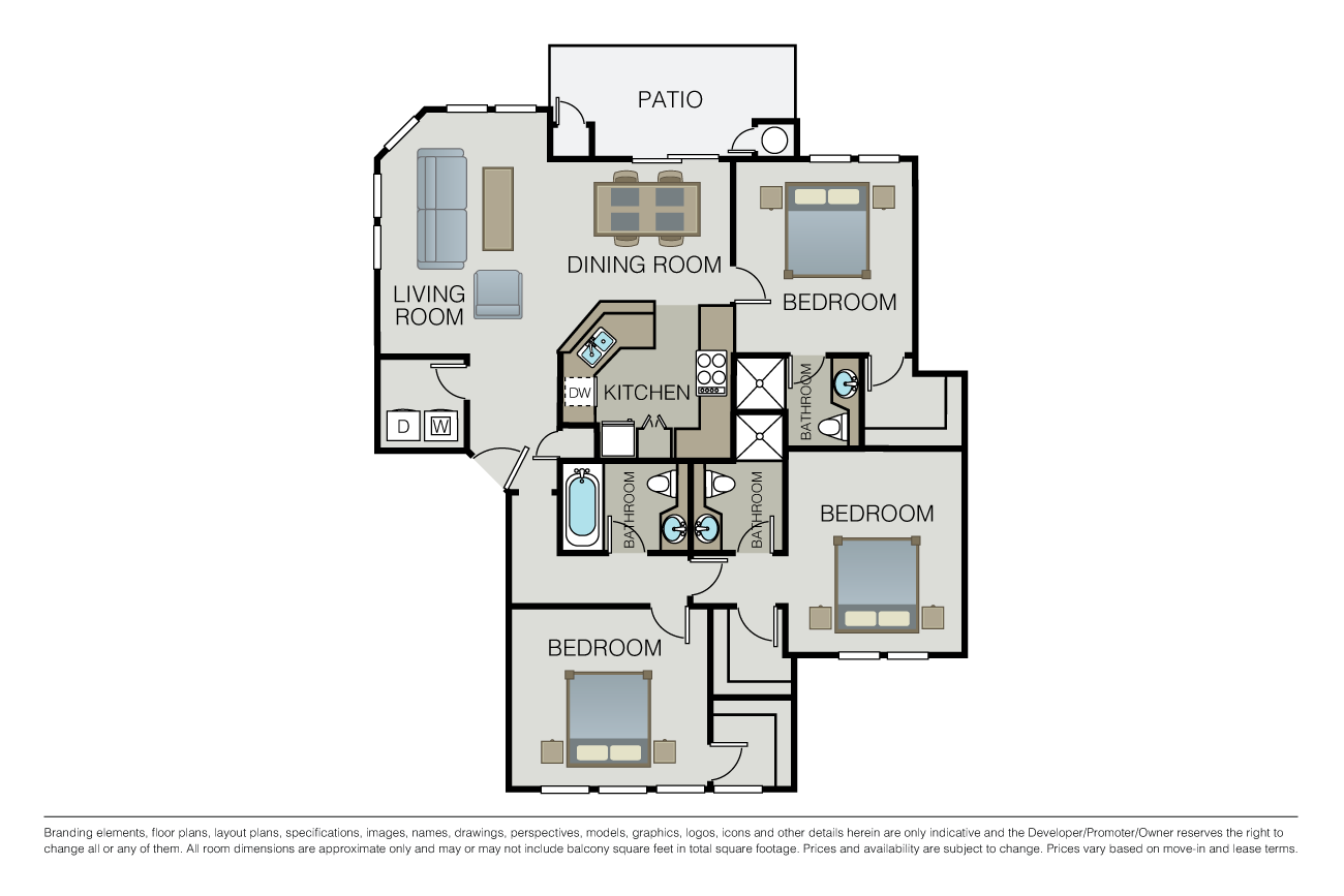 Willow Lake Apartments Floor Plans Floor Roma