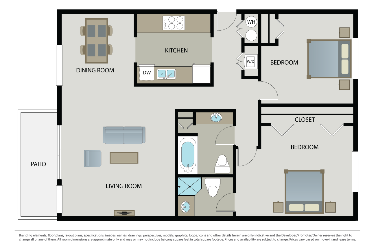 Plan 2B floor plan
