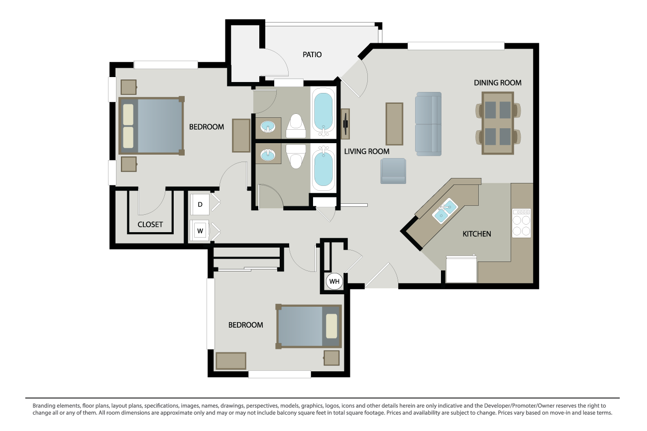 Plan 2B floor plan