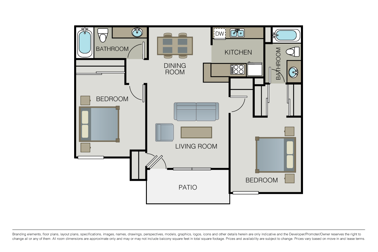 Plan 2B floor plan