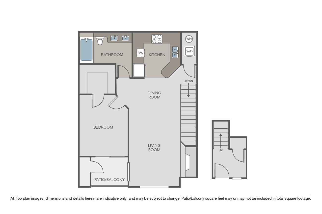 Capri Townhome floor plan