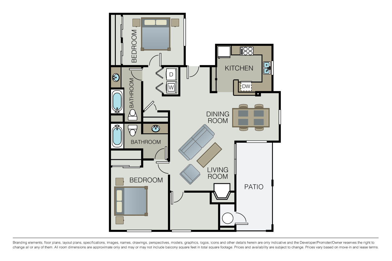 The Venezia floor plan