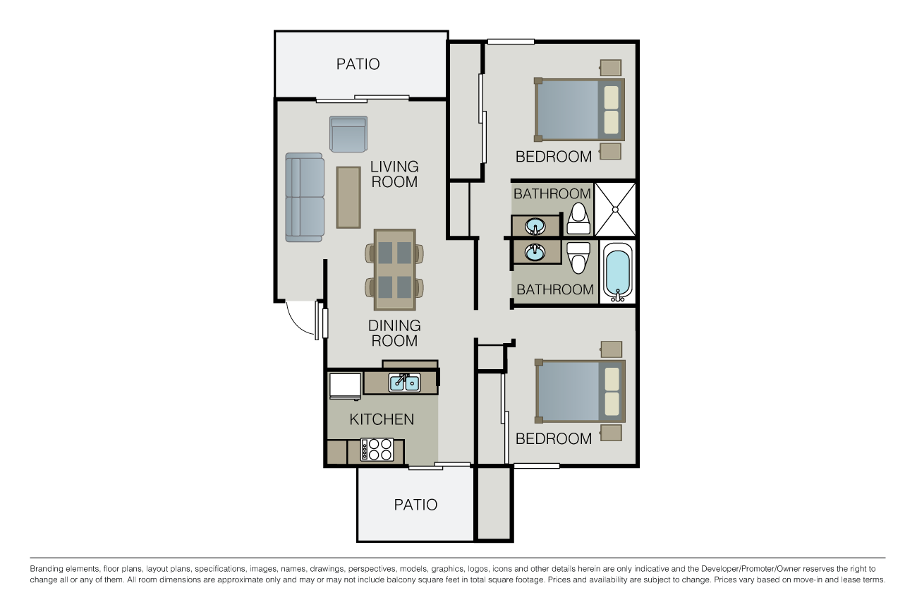 Plan 2B floor plan