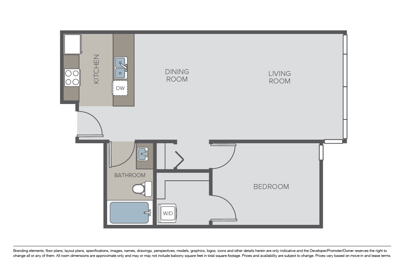 Plan 1B floor plan
