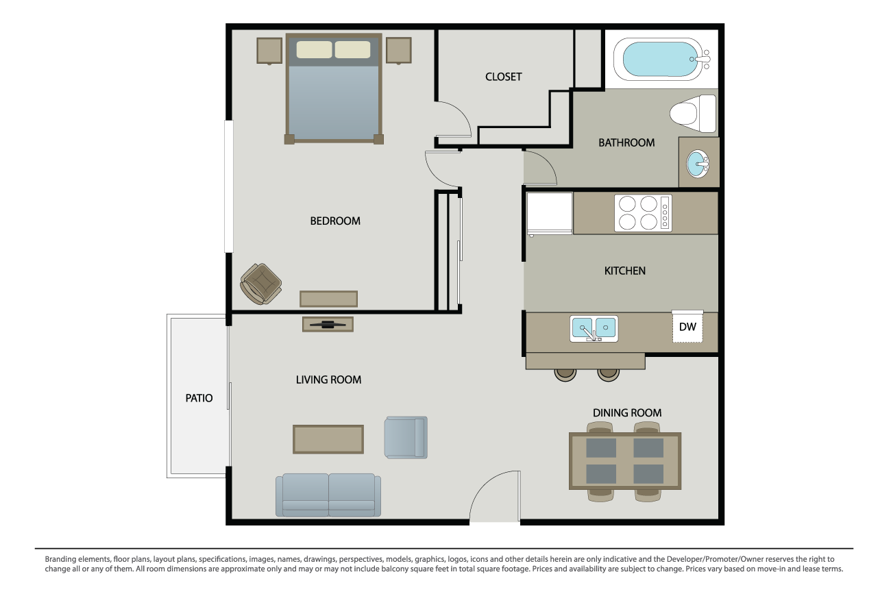 Plan 1A floor plan