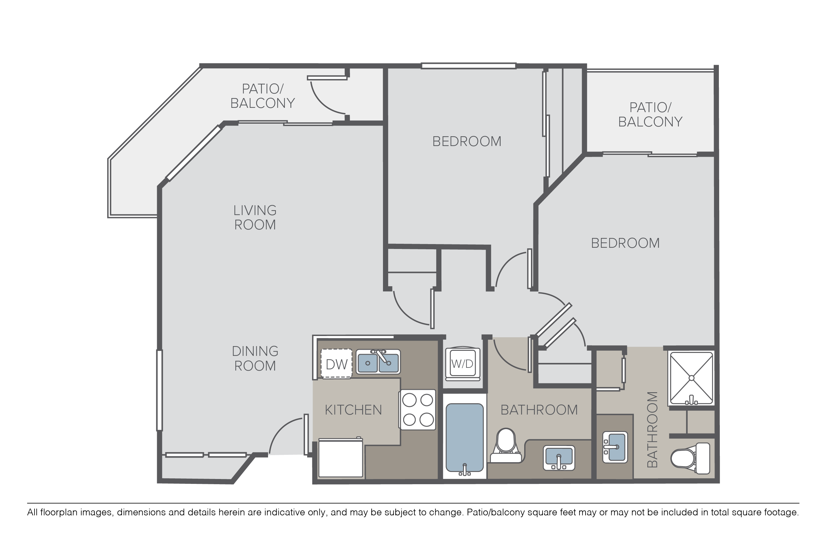 The Lido Grande floor plan