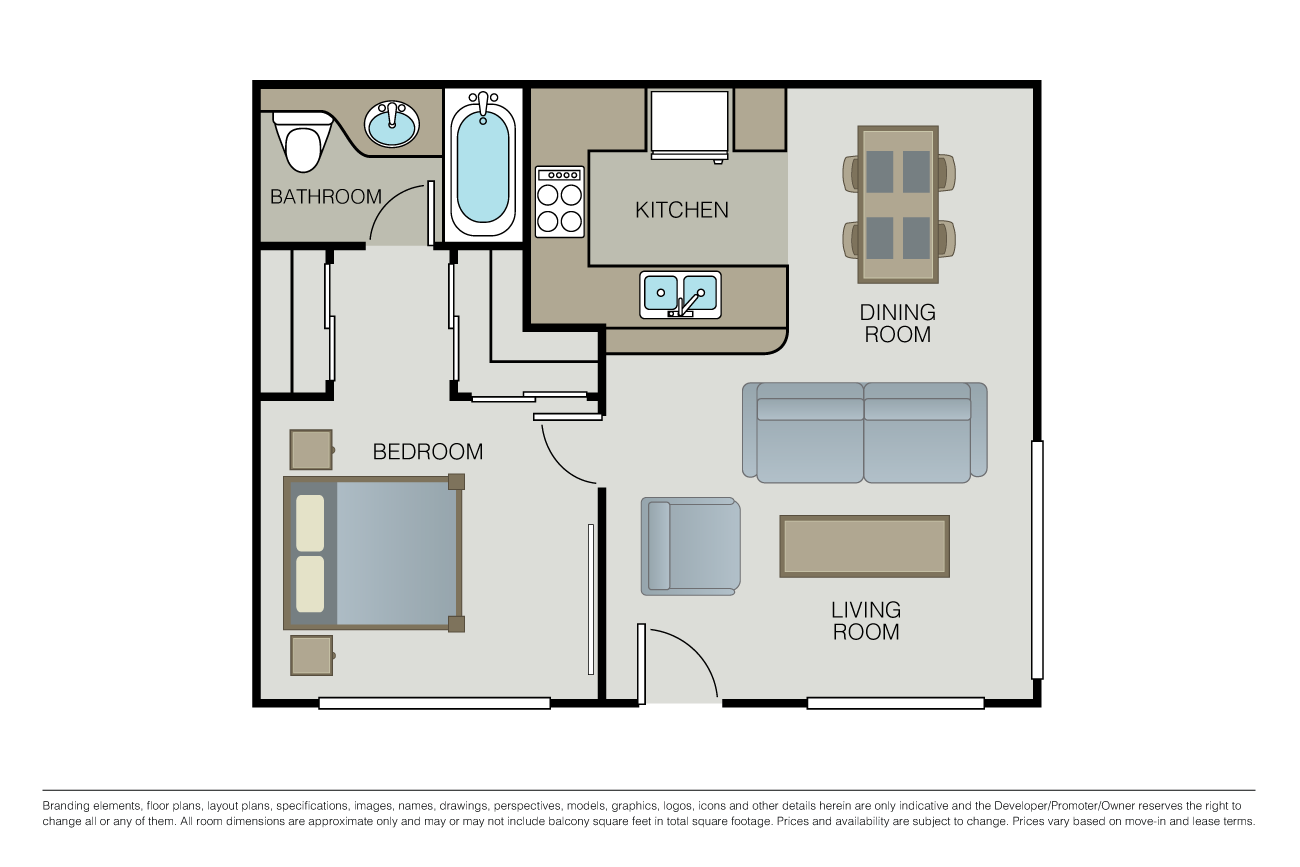 Plan 1C floor plan