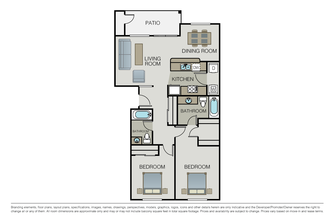 Plan 2B floor plan
