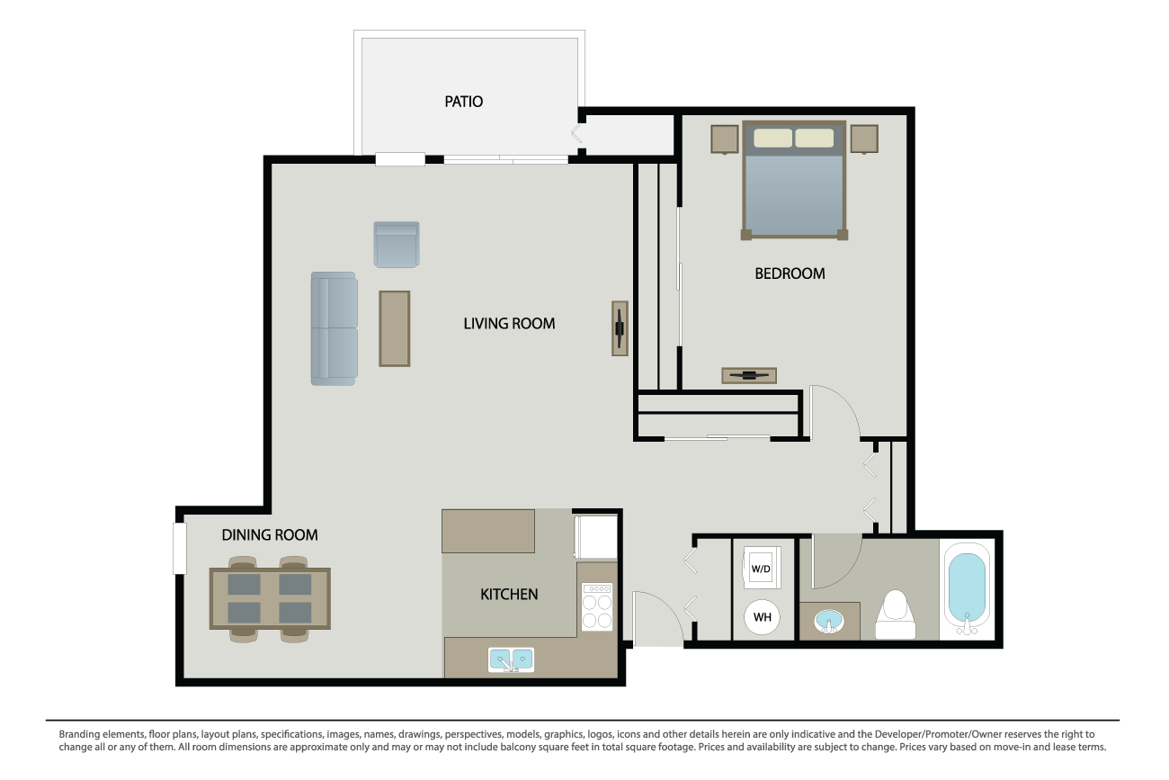 Plan 1B floor plan