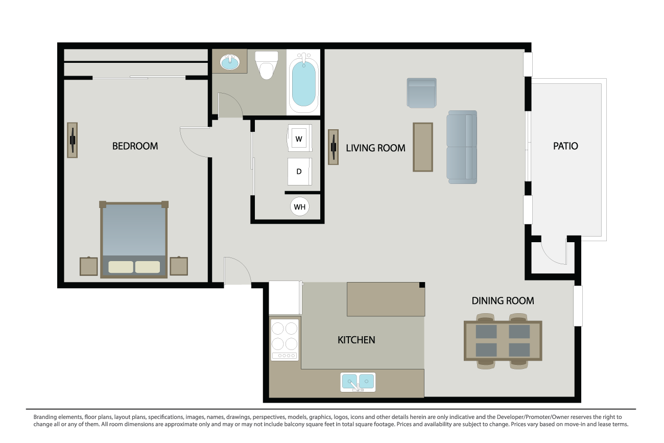 Plan 1C floor plan