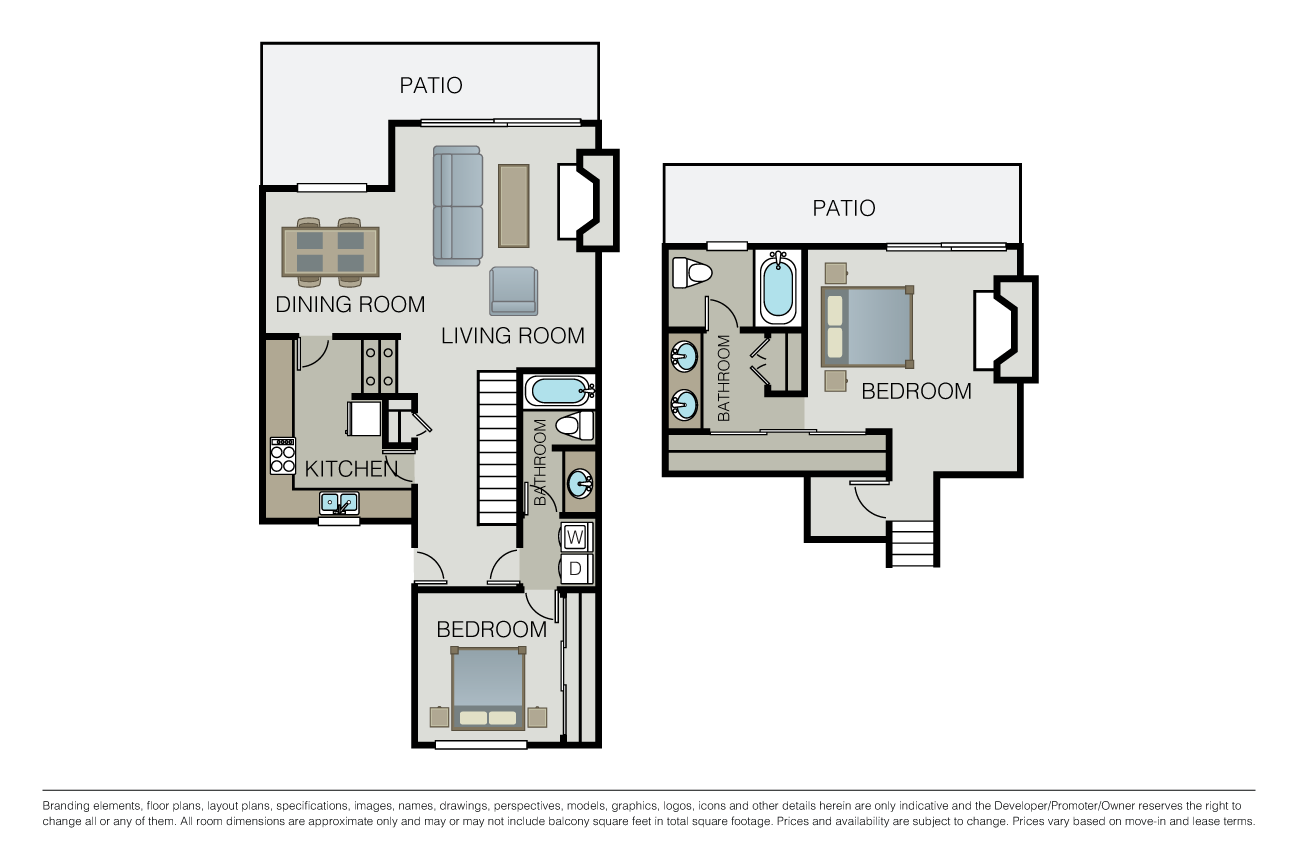 Plan 2A Townhome floor plan
