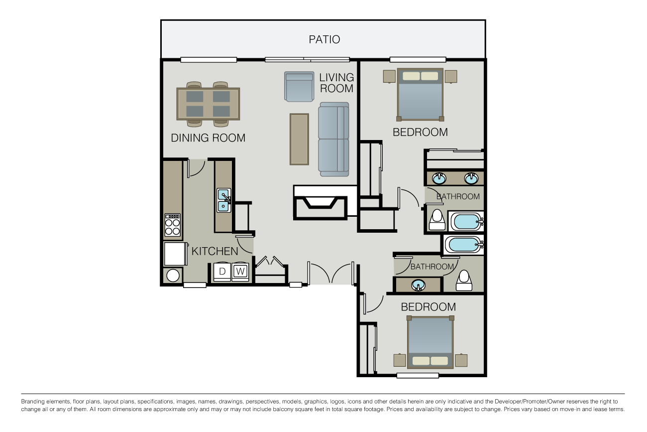 Plan 2B floor plan