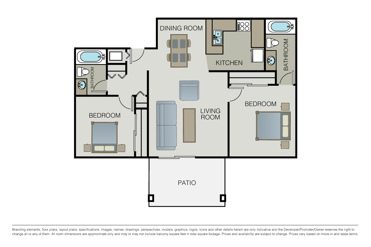 Plan 2B floor plan