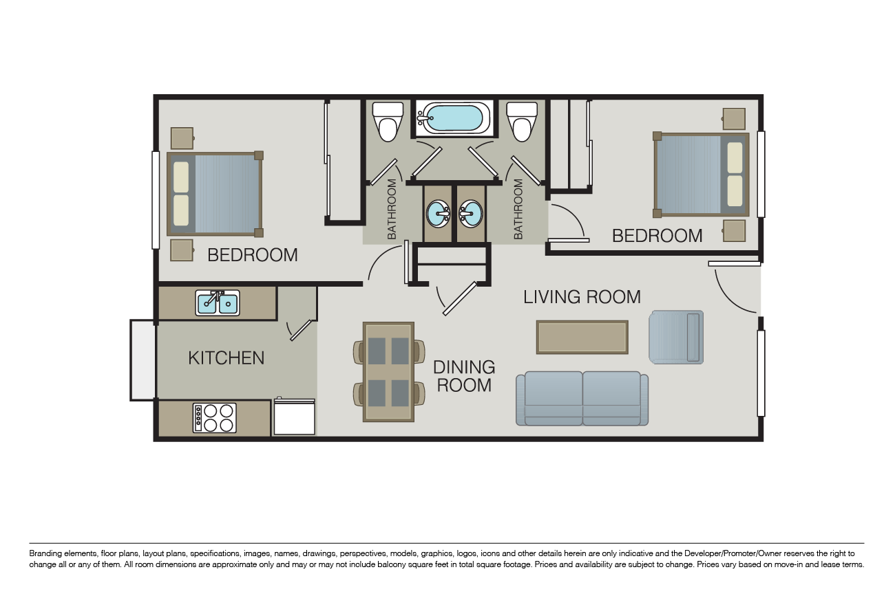 Plan 2C floor plan