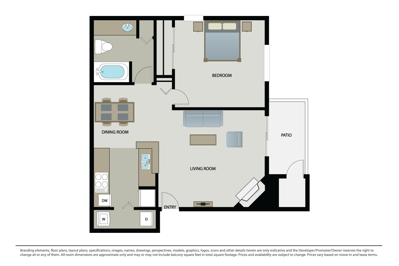 Plan 1B floor plan
