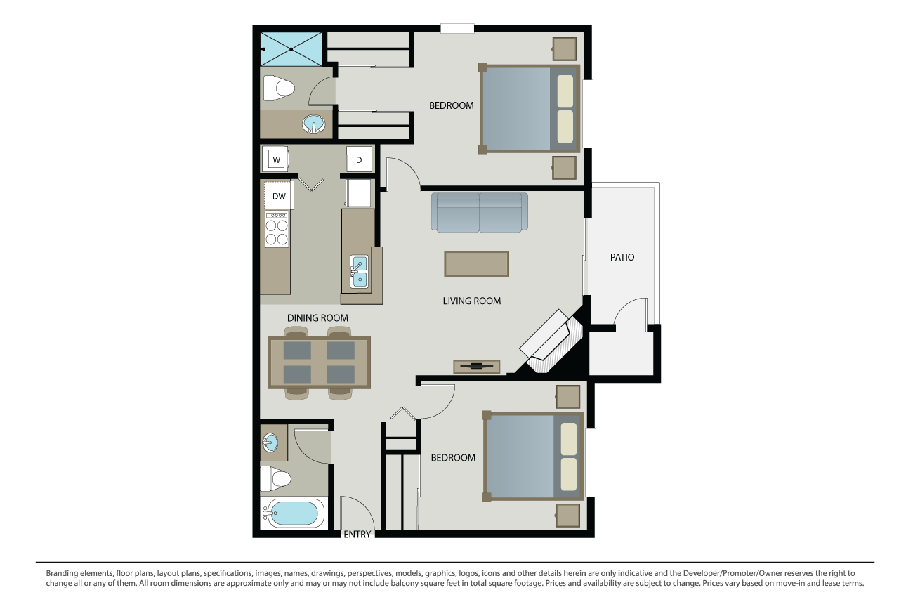 Plan 2C floor plan