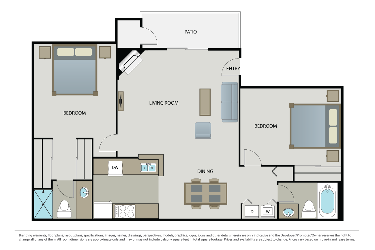 Plan 2D floor plan