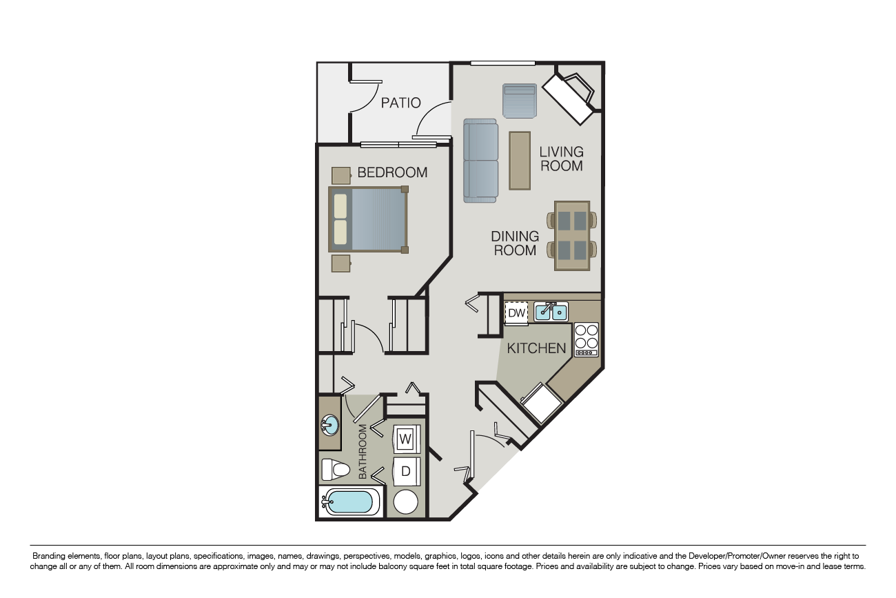 Plan 1B floor plan