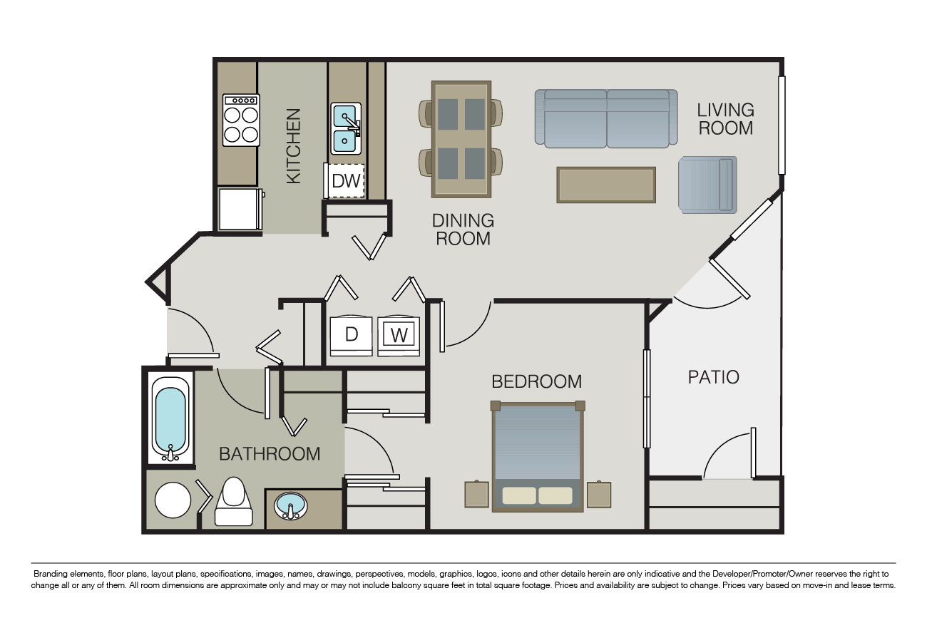 Plan 1A floor plan