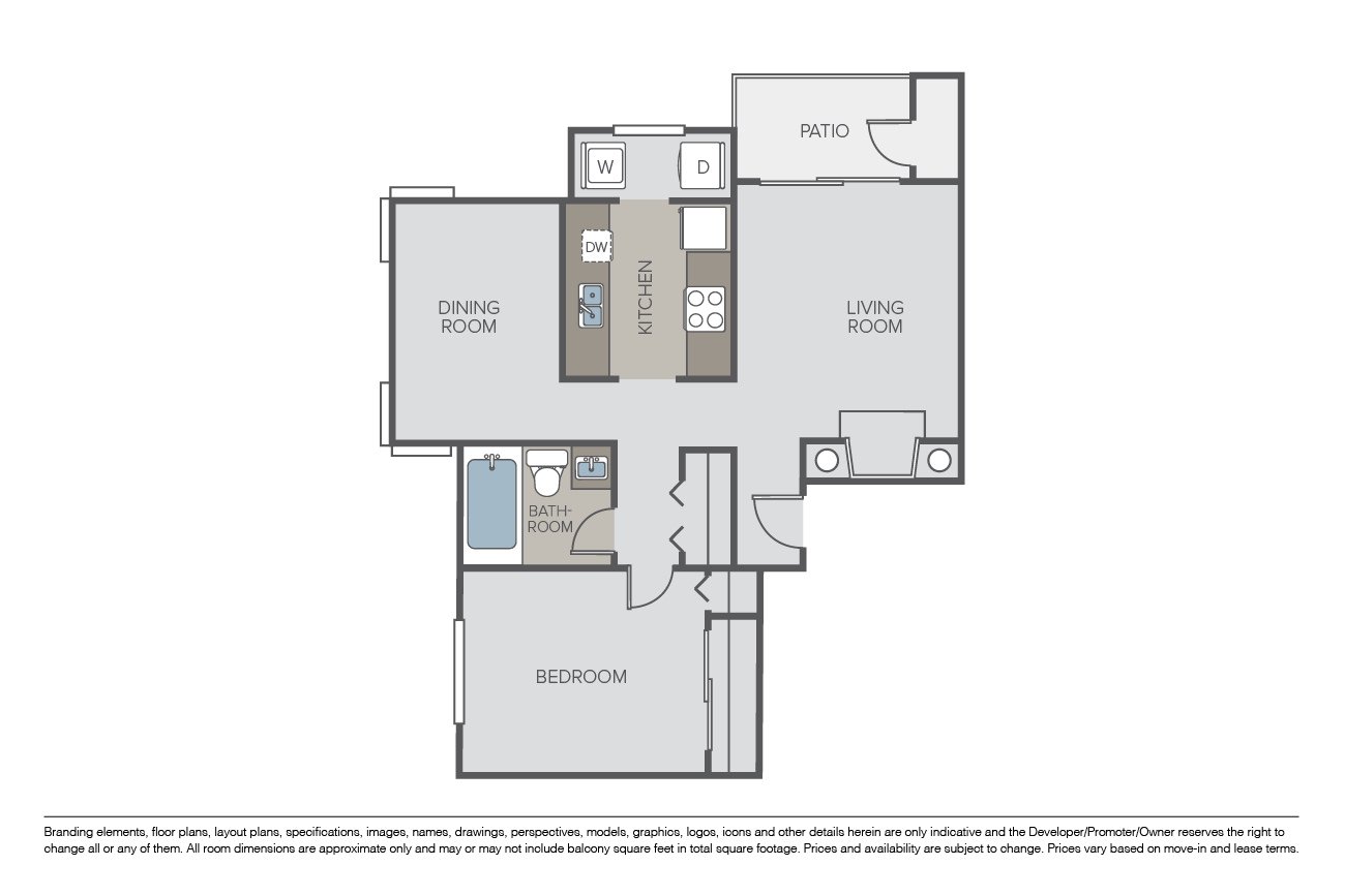 Plan 1B floor plan