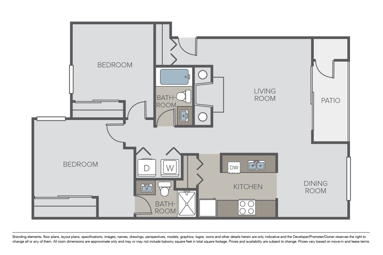 Plan 2B floor plan