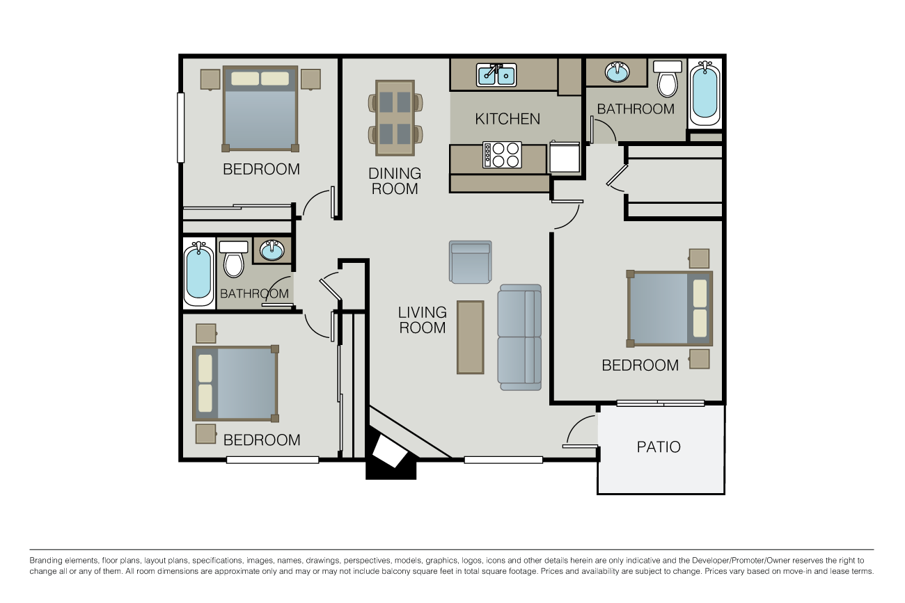Plan 3A floor plan