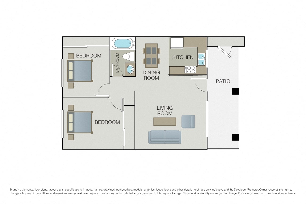 Plan 2B floor plan