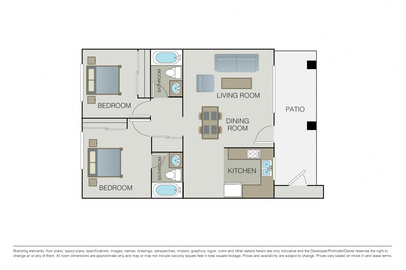 Plan 2C floor plan