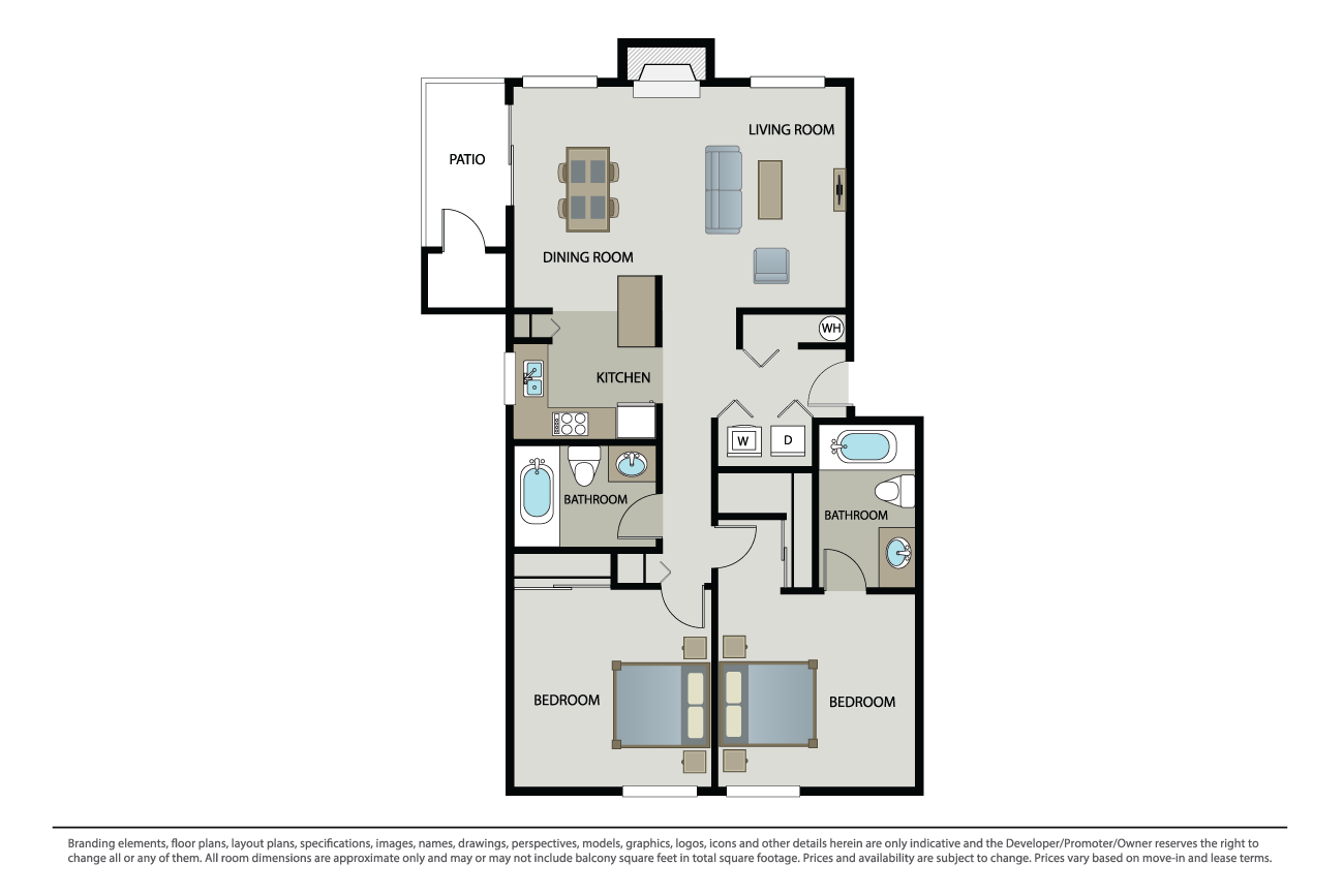 Plan 2C floor plan