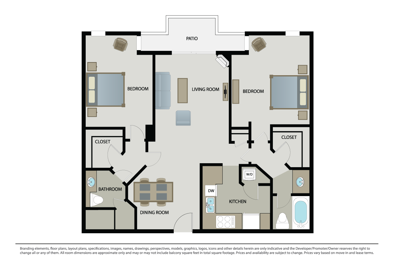 Rodeo floor plan