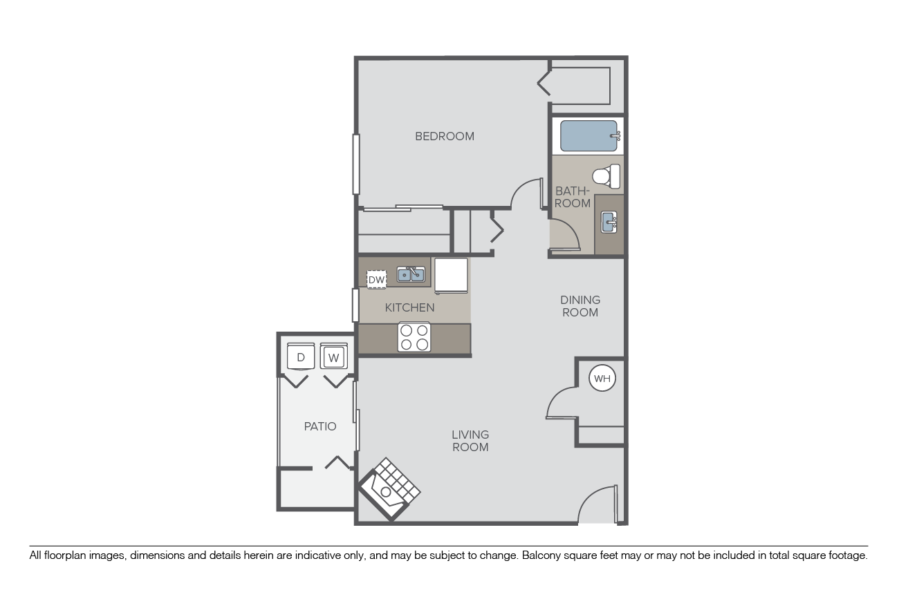 Rhododendron floor plan