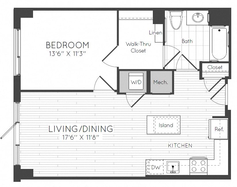 Apartment 0831 floorplan