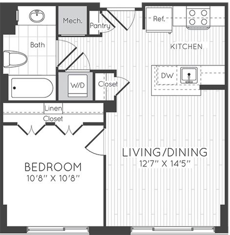 Apartment 0217 floorplan