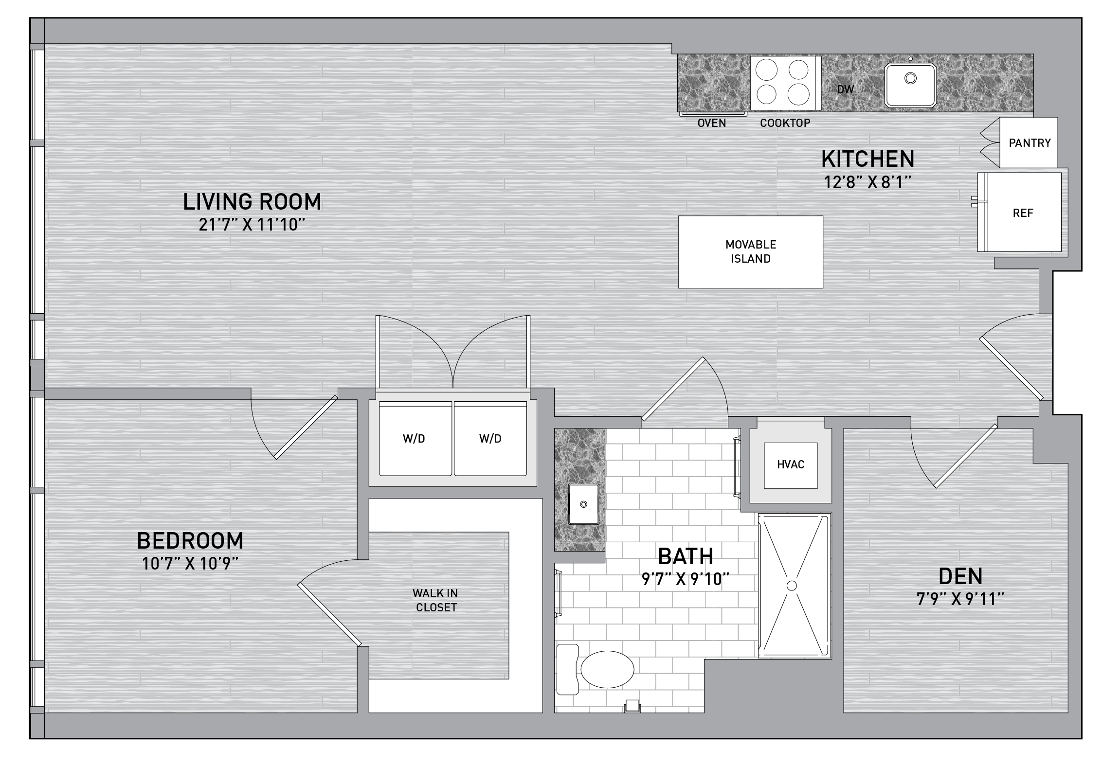 floorplan image of unit id 1007
